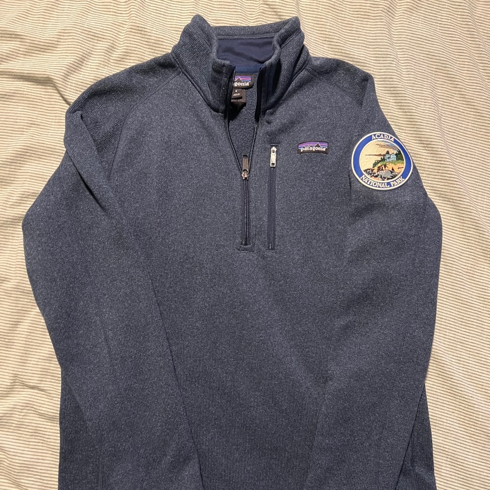 Patagonia Quarter Zip Better Sweater Pullover